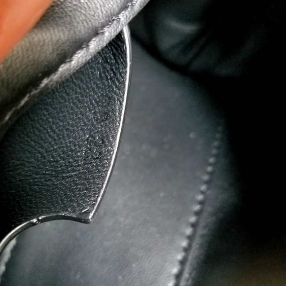 Balmain B-Buzz 19 Embellished Leather Crossbody Bag Black - Picture 11 of 15